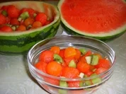 Sommermelonensalat - Rezept