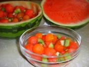 Sommermelonensalat - Rezept