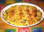Curry-Lachs_Auflauf - Rezept