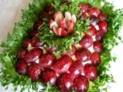 Salat mit Weintrauben - Rezept