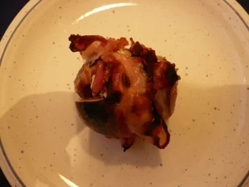 Feige mit Ziegenkäse und Speck - Rezept