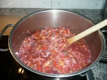 Rezept: RESTEVERWERTUNG/OBST:Querbeet-Chutney Bild Nr. 4 RESTEVERWERTUNG/OBST:Querbeet-Chutney - Rezept - Bild Nr. 4