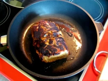 SCHWEINELACHS in Senf - Gewürzkruste - Rezept - Bild Nr. 3