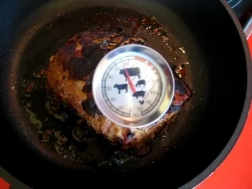 SCHWEINELACHS in Senf - Gewürzkruste - Rezept - Bild Nr. 4