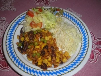 Rezept: Chili ohne Carne Chili ohne Carne - Rezept