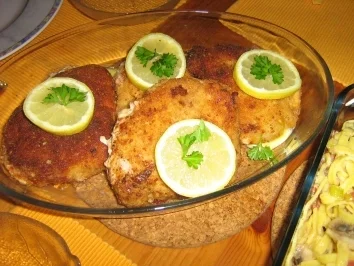 Cordon Bleu mit Tagliatelle in Champignon-Sauce - Rezept - Bild Nr. 8