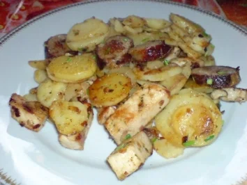 Rezept: Restepfanne Restepfanne - Rezept