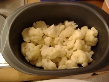 Rezept: Überbackener Blumenkohl Überbackener Blumenkohl - Rezept