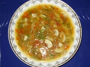 Rezept: Gemüsesüppchen mit Champignons Bild Nr. 2 Gemüsesüppchen mit Champignons - Rezept - Bild Nr. 2