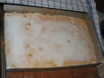 Rezept: Zitronenblechkuchen Zitronenblechkuchen - Rezept