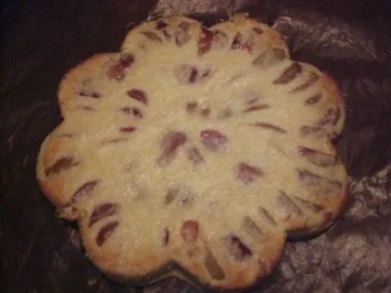 Kuchen- mit Wingertspfirsich - Rezept