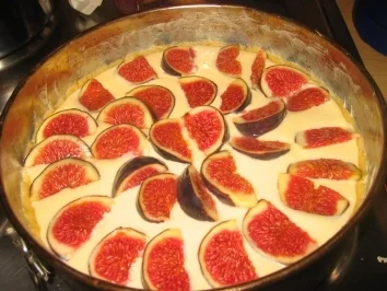 Rezept: Backwaren: Feigen-Käsekuchen Bild Nr. 2 Backwaren: Feigen-Käsekuchen - Rezept - Bild Nr. 2