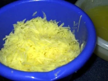 Kartoffelpuffer mit Räucherlachs und Sahnemeerrettich - Rezept - Bild Nr. 4