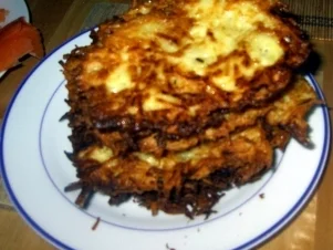 Kartoffelpuffer mit Räucherlachs und Sahnemeerrettich - Rezept - Bild Nr. 8