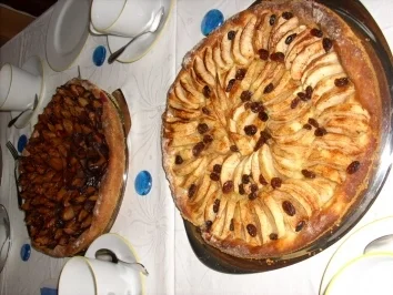 Oma Liesel's altdeutscher Zwetschgen,-u. Apfelkuchen - Rezept - Bild Nr. 4