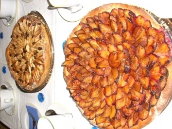 Oma Liesel's altdeutscher Zwetschgen,-u. Apfelkuchen - Rezept - Bild Nr. 5