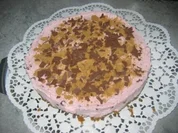 Spekulatiustorte mit Preiselbeeren - Rezept