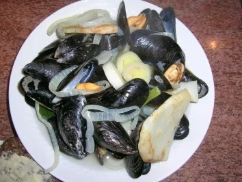 Muscheln (Rheinische Art) denn ... heute ist Freitag und somit Fischtag - Rezept - Bild Nr. 3