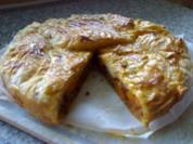 Herzhafte Blätterteig Torte - Rezept