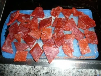 BEILAGE/SOßE:Hagebuttenmark oder Hagebuttenbrot - Rezept - Bild Nr. 3