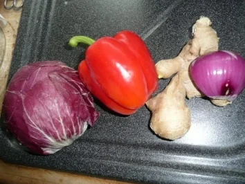 BEILAGE/SALAT:Gefülltes Hähnchenbrustfilet mit Thunfischcreme zu Salat - Rezept - Bild Nr. 4