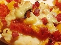 Bunte Pizza Taler - Rezept