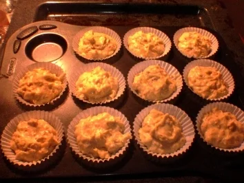 Apfel-Marzipan-Muffins - Rezept - Bild Nr. 4