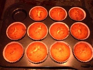 Apfel-Marzipan-Muffins - Rezept