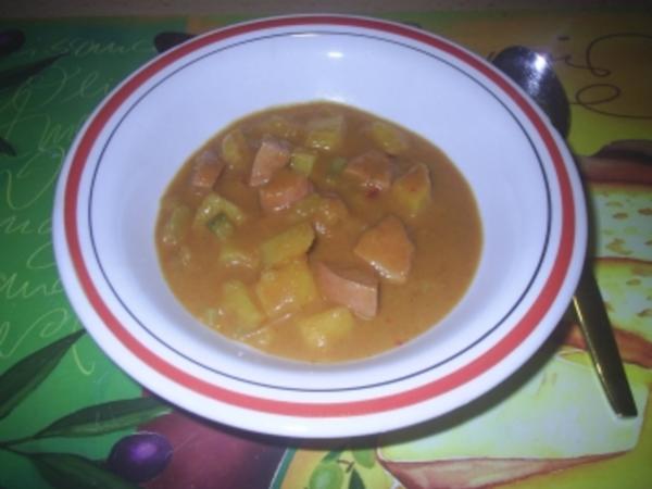 Eintopf - Kartoffel-Wurst-Gulasch - Rezept - kochbar.de
