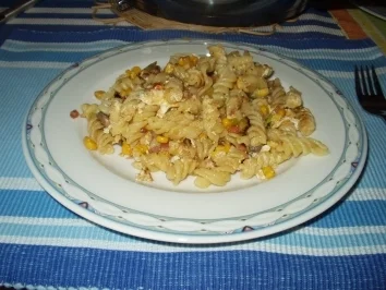 Rezept: Uwes geliebte Nudelpfanne Uwes geliebte Nudelpfanne - Rezept