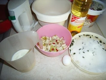 Muffins: Apfel-Kokos-Haferflöcken-Törtchen - Rezept - Bild Nr. 3