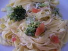 Tagliatelle in Käsesoße - Rezept