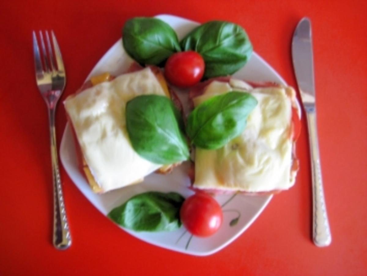 "mein Spezi-Toast" herzhaft - Rezept