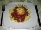 Fleischtomaten mit Hackfüllung - Rezept