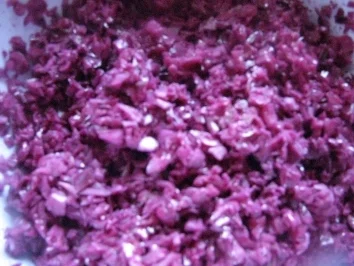 Rezept: Rotkohlsalat Rotkohlsalat - Rezept