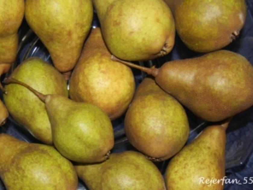 Birnenkonfitüre mit kandiertem Ingwer und Schuss - einfach - von ...