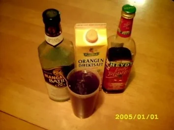 Cocktail:Sweet red tropical Seduction - Rezept