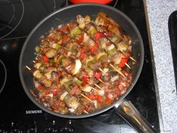 Rindsschaschlik ungarisch mit Wedges - Rezept - Bild Nr. 10