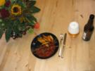 Rindsschaschlik ungarisch mit Wedges - Rezept