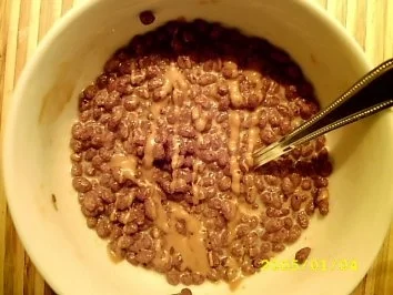 Rezept: Schoko-Karamell-Knusperfrühstück Bild Nr. 4 Schoko-Karamell-Knusperfrühstück - Rezept - Bild Nr. 4