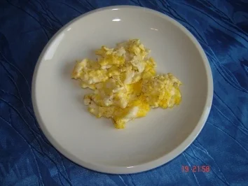 Nicht gerührtes Rührei - Rezept