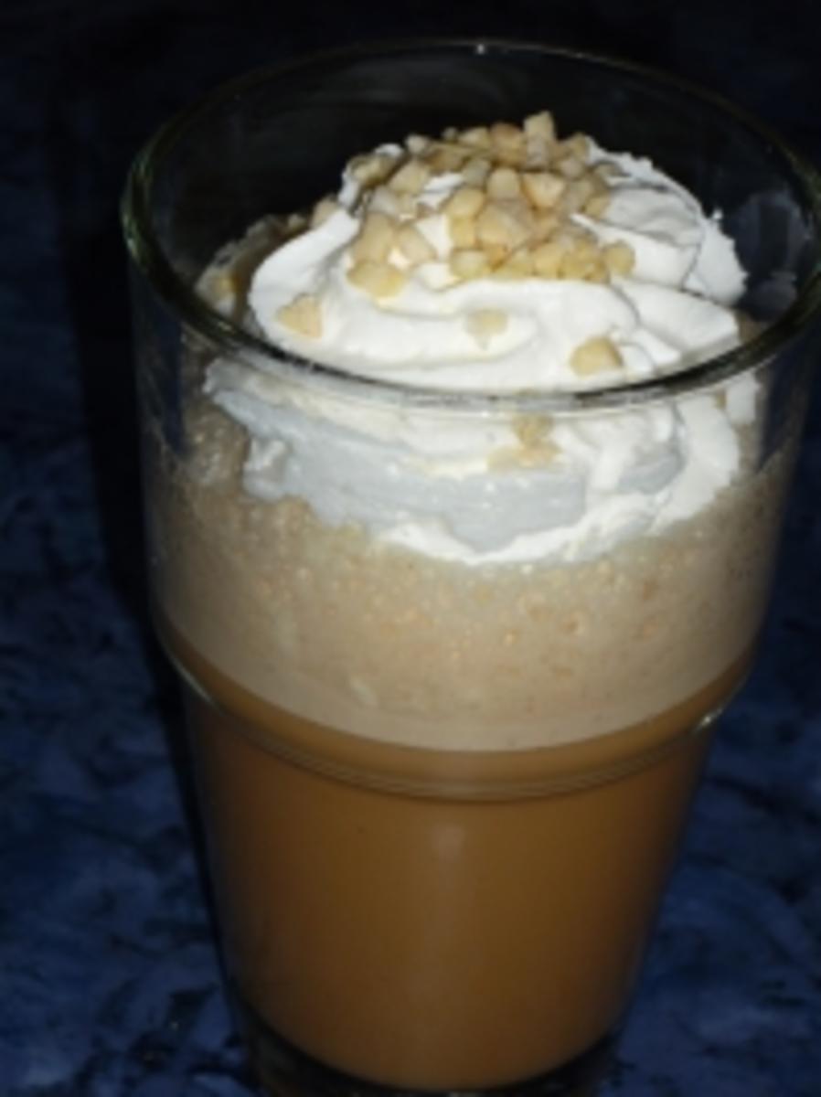 Mandel-Eiskaffee - Rezept