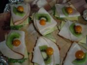 Fingerfood - Putenbrust-Baguette-Schnittchen - Rezept