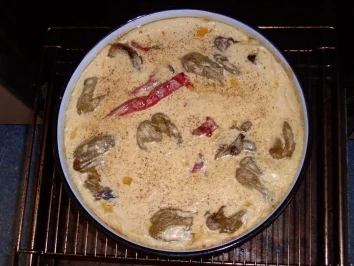 Gebackene Schmand-Paprika (bosnisch) - Rezept - Bild Nr. 3