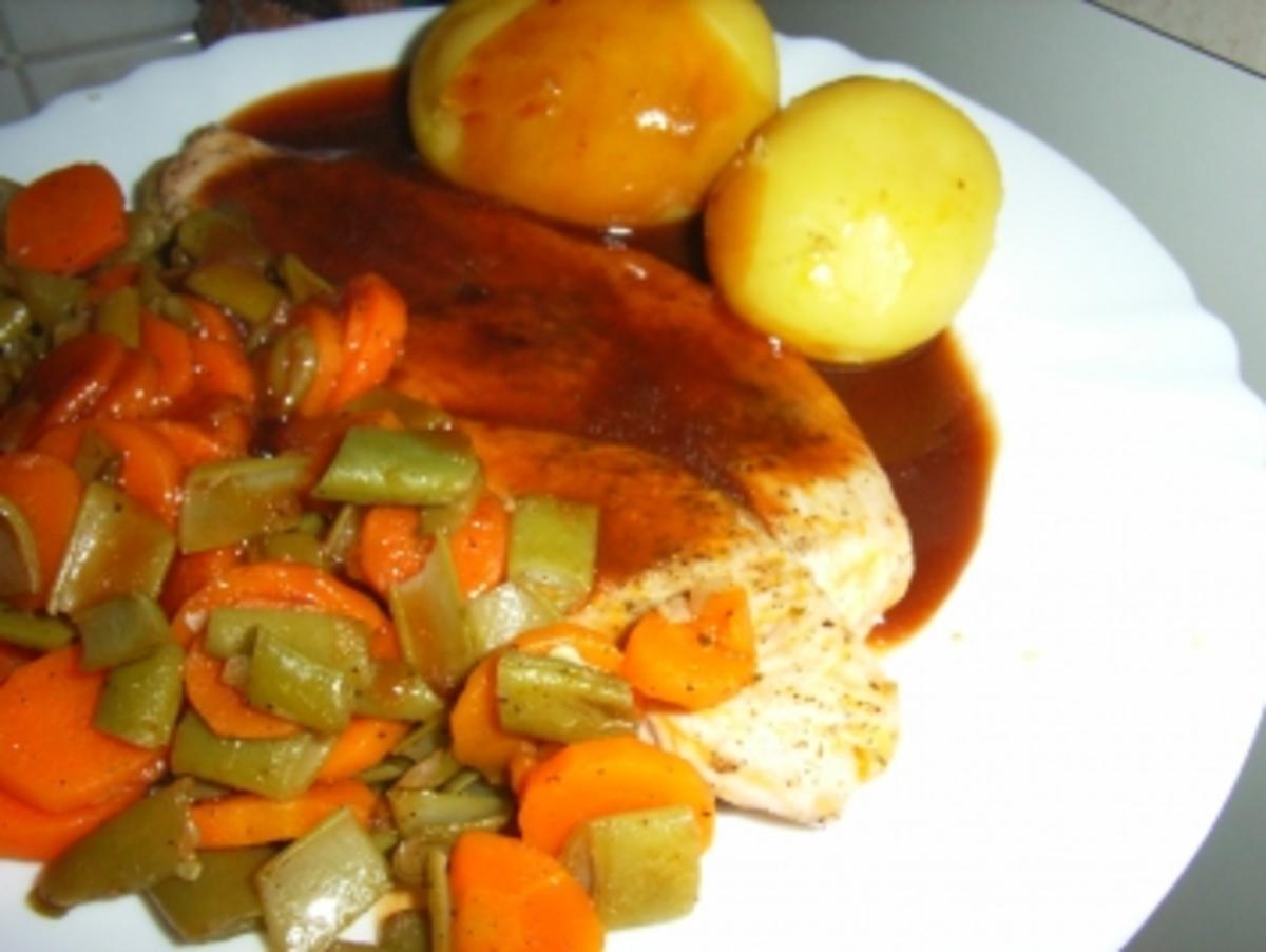 Puten im Gemüsebett - Rezept mit Bild - kochbar.de