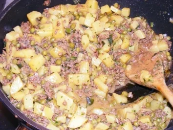 Fernöstliche Hackfleisch-Pfanne - Rezept