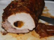 Schweinelachsbraten mit Backpflaumen und Aprikosen - Rezept