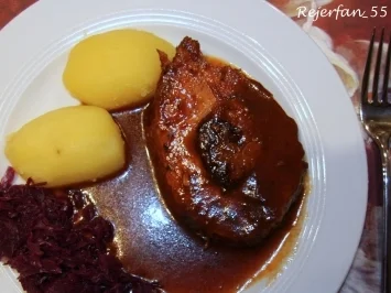 Schweinelachsbraten mit Backpflaumen und Aprikosen - Rezept - Bild Nr. 5