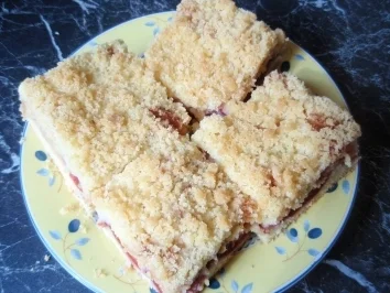 Rezept: Zwetschgen mit Marzipan und Streusel Bild Nr. 4 Zwetschgen mit Marzipan und Streusel - Rezept - Bild Nr. 4