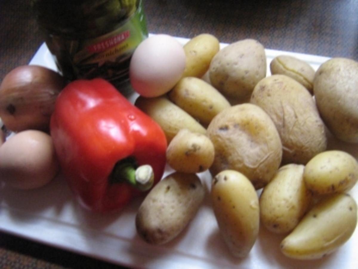 Rosas bunter Kartoffelsalat - Rezept - Bild Nr. 2
